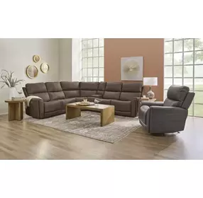 Carter Cappuccino Zero Gravity Triple Power Lift Recliner with USB Charging and Heat Massage