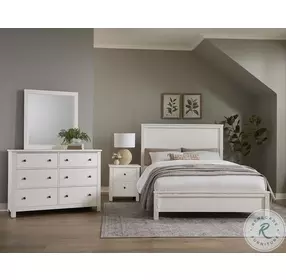 Fundamentals White 6 Drawer Dresser
