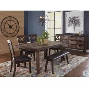 Painted Canyon Distressed Brown Accent Chest