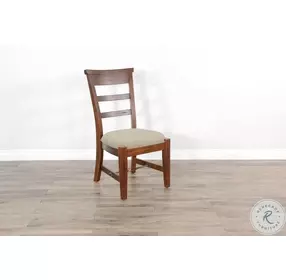 Villa Rosso Vintage Mocha Dining Chair Set of 2