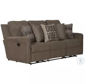 Calvin Otter Reclining Living Room Set