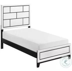 Davi White Youth Panel Bedroom Set