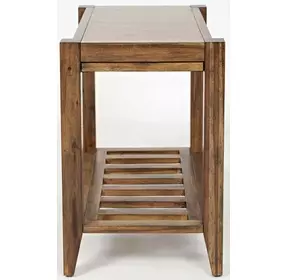 Beacon Street Brown Chairside Table
