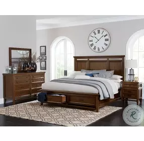 Frazier Brown Cherry Mirror