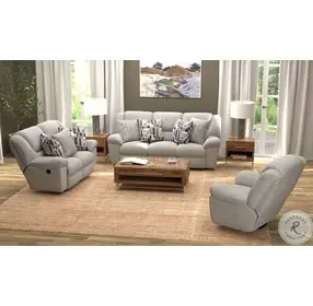 Trifecta Nature Reclining Sofa with Drop Down Table