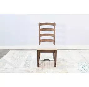 Velden Hollow Buckskin Ladderback Dining Chair Set of 2