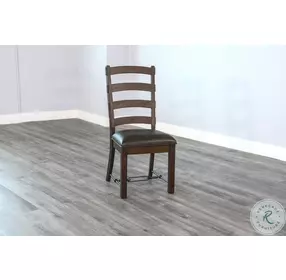 Havenstead Tobacco Leaf Ladderback Dining Chair Set of 2