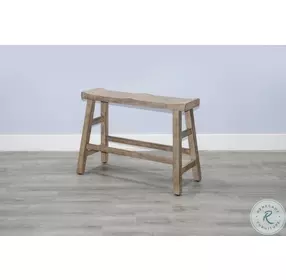 Ember Grace Beach Pebble 33" Counter Height Dining Bench