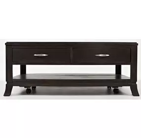 Downtown Dark Merlot Cocktail Table