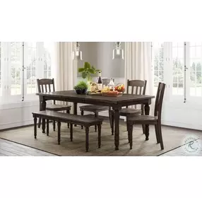 Madison County Barnwood Brown Bench