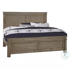 Cool Rustic Stone Grey Mansion Bedroom Set