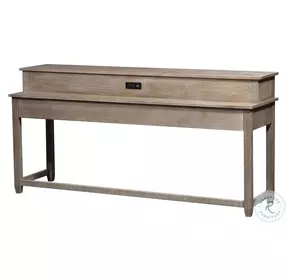 Parkland Falls Weathered Taupe Bar Table Set