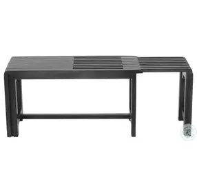 Global Archive Grey Extendable Bench