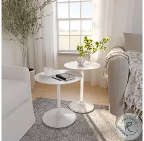 Global Archive White Nesting Tables