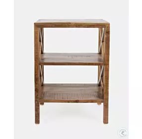 Global Archive Amber X Side Accent Table