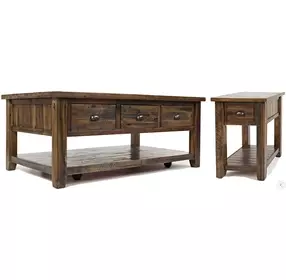 Artisans Craft Dakota Oak End Table