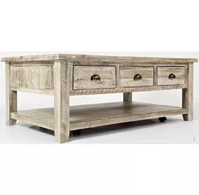 Artisans Craft Washed Grey Occasional Table Set