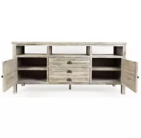 Artisans Craft Washed Grey 70" TV Stand