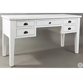 Artisans Craft Distressed Weathered White Desk