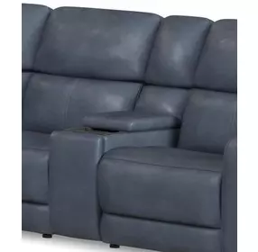 Oasis Storm Leather Console