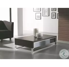 888 Wenge Wood Modern Coffee Table