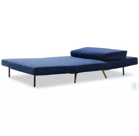 Julius Blue Double Full Sofa Bed