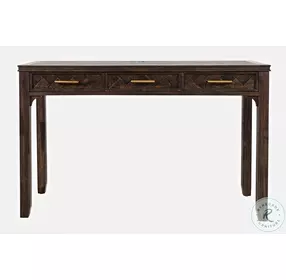 Gramercy Dark Chevron Desk