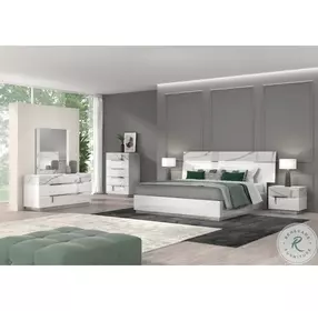 Sunset Premium Bianco Luc And Stat Glossy Mirror