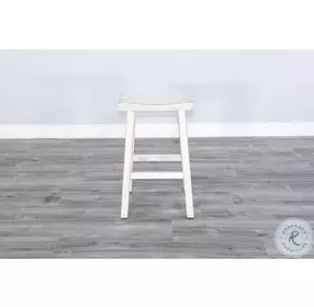 Autumn Echo White Sand Barstool Set of 2