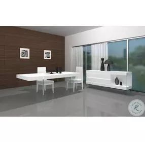 Cloud White High Gloss Buffet