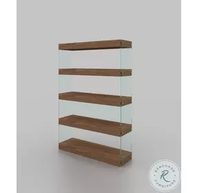 Elm Chestnut Curio Unit