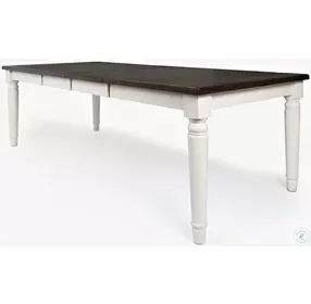 Orchard Park Brown And Light Grey Extendable Dining Room Set