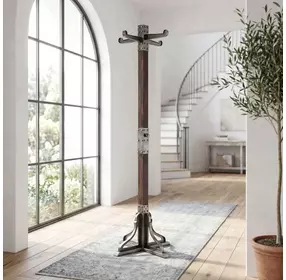 Industrial Chic Coat Rack