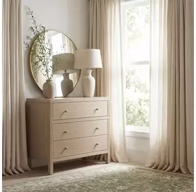 Nora Light Oak 3 Drawer Dresser