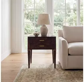 Kai Dark Burl End Table