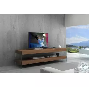 Elm Walnut TV Stand