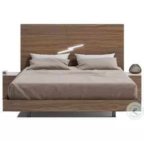 Faro Walnut Platform Bedroom Set