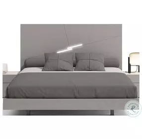 Faro Grey Platform Bedroom Set