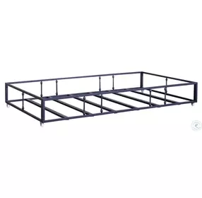 Heritage Series Distressed Navy Twin Metal Daybed with Trundle
