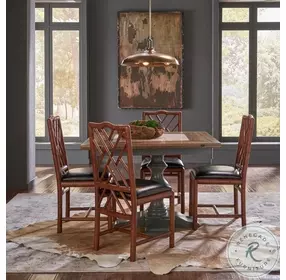 Brighton Brown Bamboo Side Chair