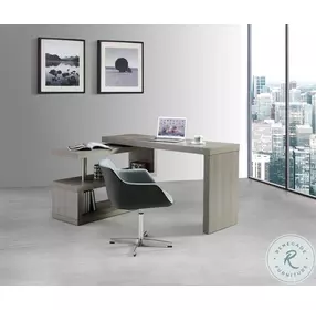 A33 Matte Grey Office Desk