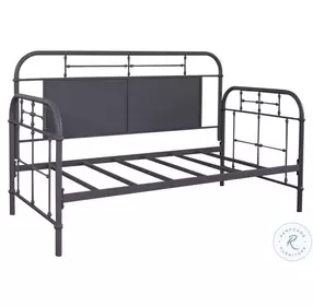 Heritage Series Distressed Navy Twin Metal Daybed