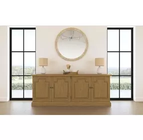 Florence Rustic Smoke Door Sideboard