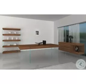 Elm Walnut Matte Buffet