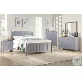 Wellsummer Gray Nightstand