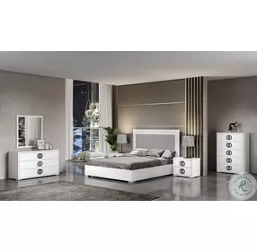Luxuria White Lacquer Chest