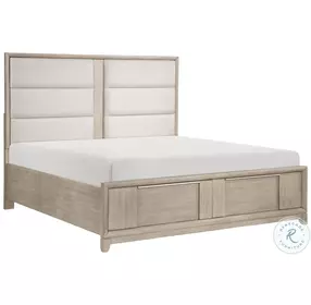 McKewen Light Gray Storage Platform Bedroom Set