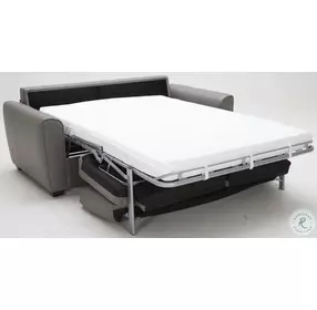 Jasper Gray Microfiber Full Sofa Bed
