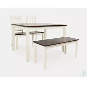 Decatur Lane White 4 Piece Dining Set