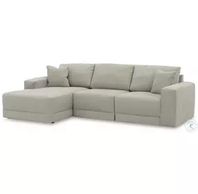 Next-Gen Gaucho Grey Small Sectional with LAF Chaise